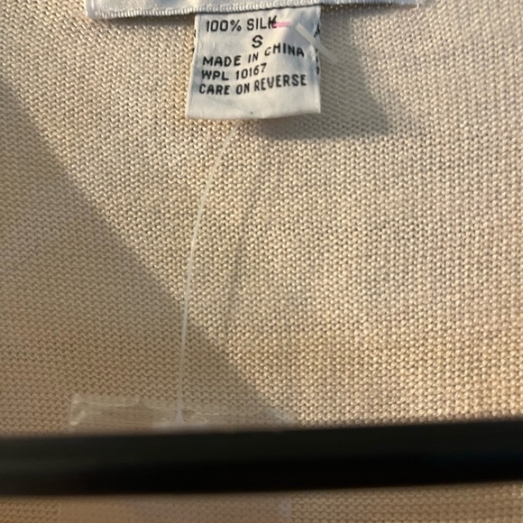 100 percent Silk and Sequin Sweater - Picture 4 of 4